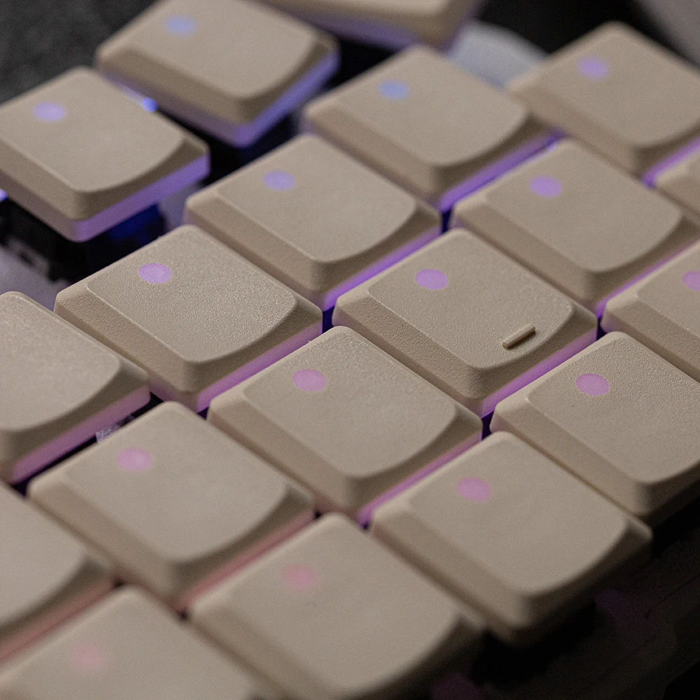 Taihao Uninscribed Low Switch Theme Keycaps Set PBT Custom Original Handmade Keycaps Split Keyboard for MX Switch/Choc V1 Switch