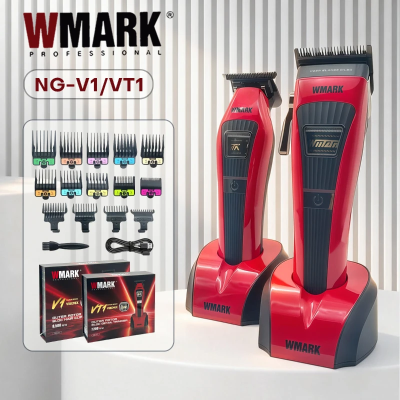 WMARK Hair Trimmer Professional Clippers Cordless Hair Cutting