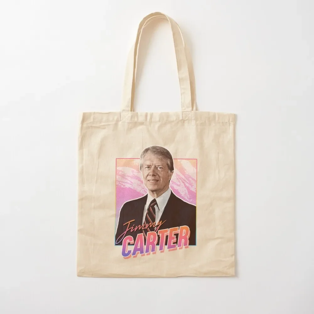 Jimmy Carter - 80s design Tote Bag Large bags for women Candy bags Tote Bag