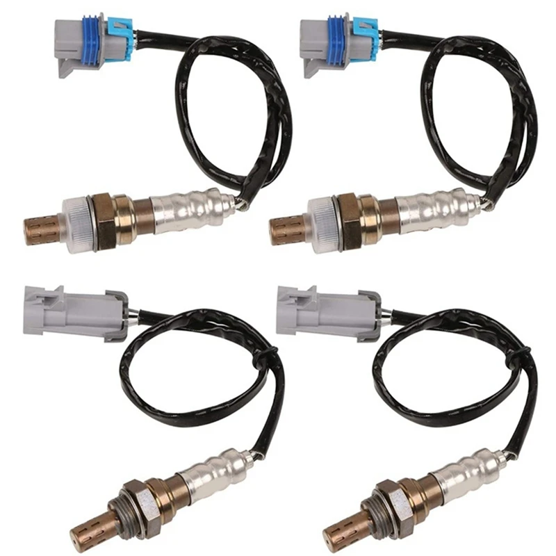 4Pcs/Set Up&Downstream Oxygen Sensor 213-4229 213-4230 For Cadillac Chevrolet GMC Sierra 1500 V8 4.8L 5.3L V8 2008-2013