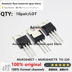 Aoweziic  100% High Quality Common Cathode MUR3040CT  MUR3040CTR TO-220 Fast Recovery Diode 30A  400V