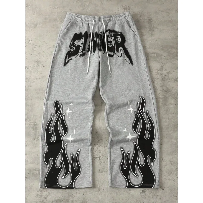 New 3D printed mesh breathable fashionable casual adult and children's sports pants