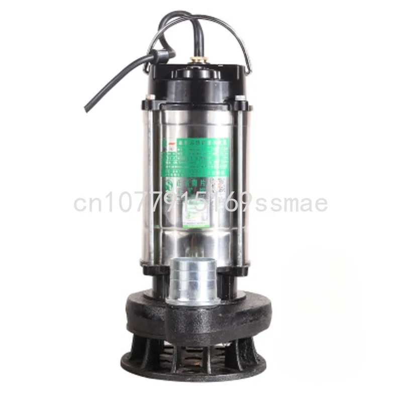 

220V Stainless Steel Submersible Pump Agricultural Pumping Garden Tools Underwater Sewage Self-priming Pump Drainage Lrrigation