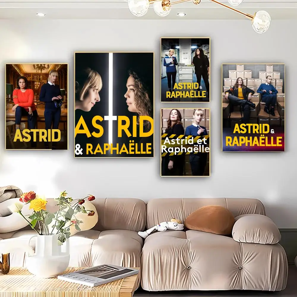 Detective TV A-Astrid Et Raphaelle Poster Art HD Advanced Aesthetic Printing Paper Wall Art For Living Room Home Decor