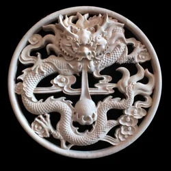 Supply European Decals, Round Flowers, Carved Dragon Plate Home Decoration Accessories Wholesale and Retail