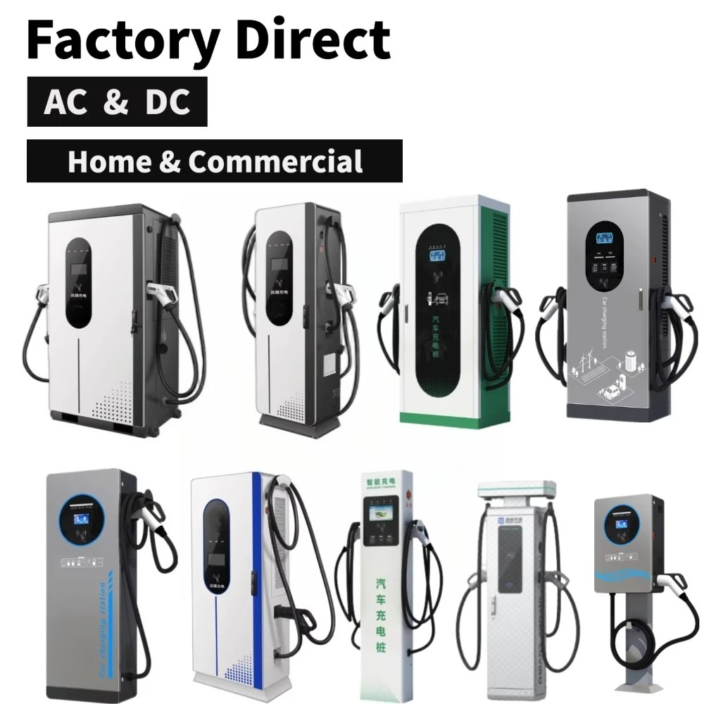 Commercial DC EV Charger Fast Charging Station New 100kW GB Charging Pile Electric Vehicle Charger 380V Input