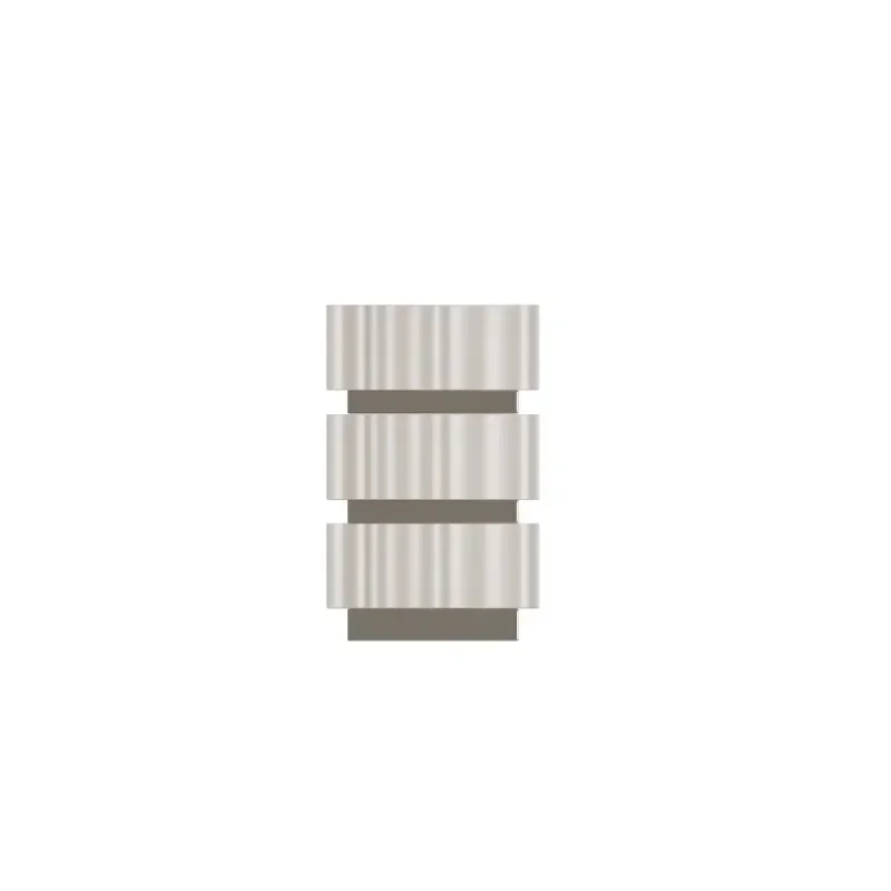 Simple modern water ripple bedside table three-layer design household bedroom bedside table