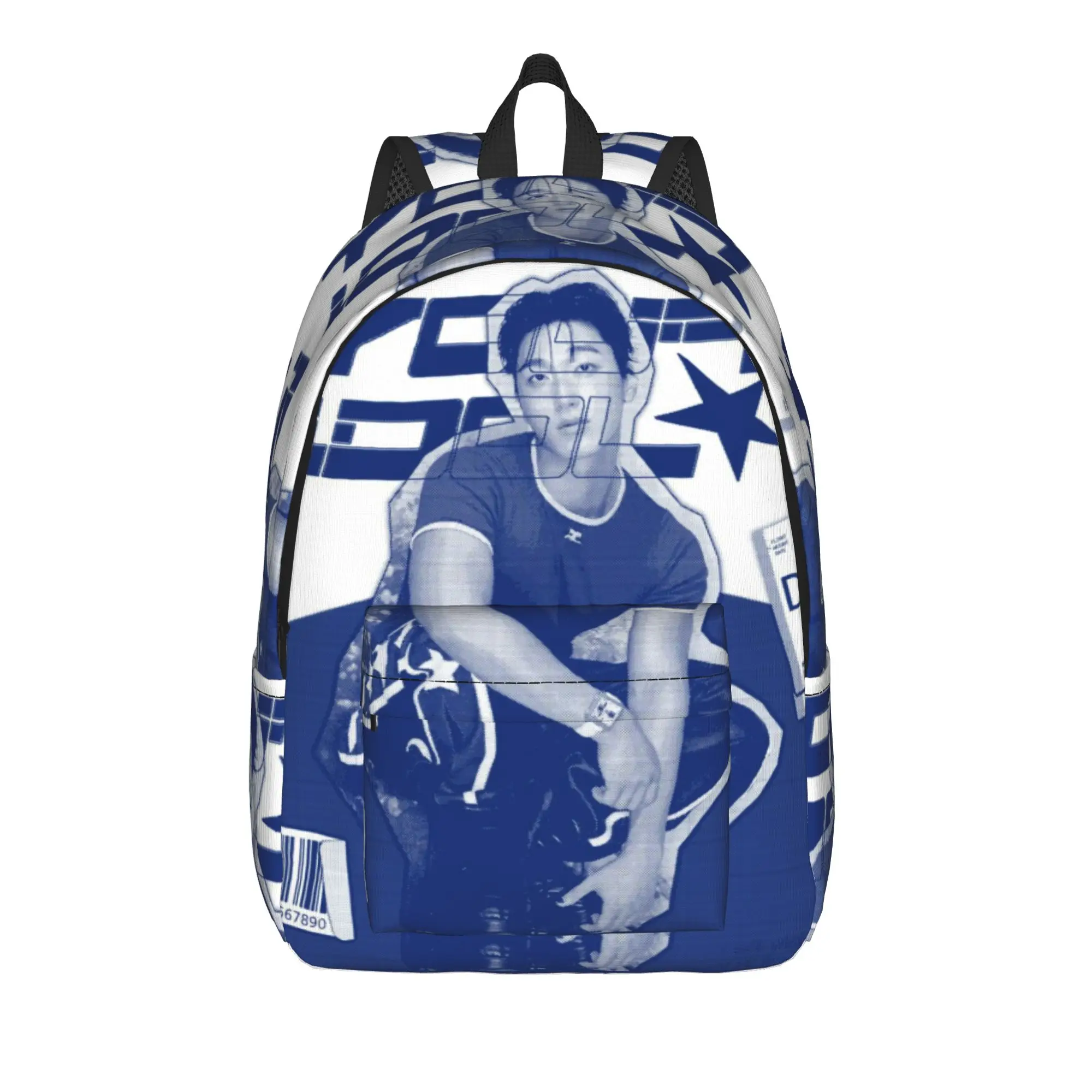choi san bad ateezs Teenage Backpack Durable High School Work  Daypack for Men Women Laptop Canvas Bags