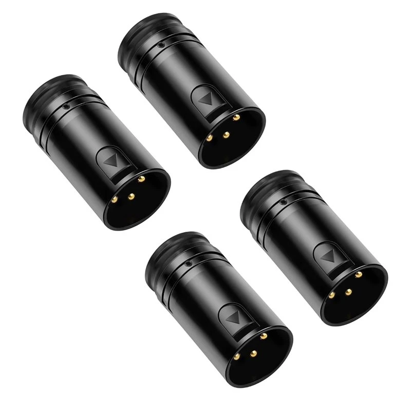 Low Profile XLR Connectors 120 Ohm 3-Pin XLR Terminator For DIY Microphone Audio Cable-ABVP