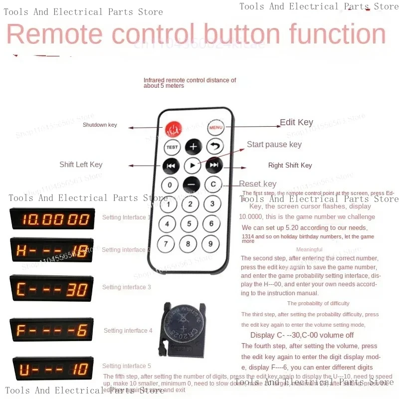 10-Second Challenge Game Machine With One-Hand Free Timer For Store Promotion And Customer Traffic Tool