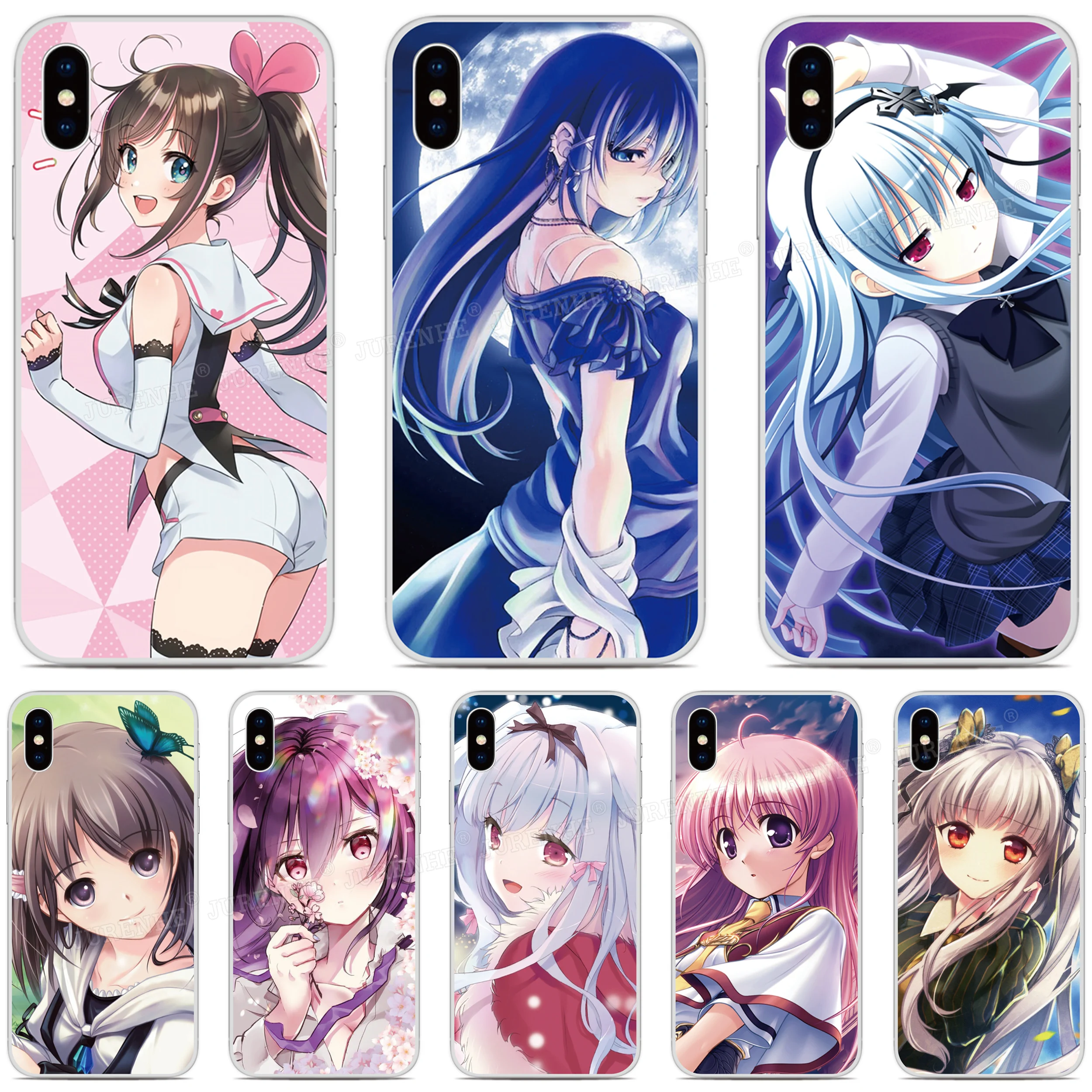 Anime Girl Phone Case For UMIDIGI G9 G6 Note 90 G5A G5 Mecha G3 F2 A15 A15C A15T A9 A11 A13 Pro Max 5G Bison X20 GT Cover