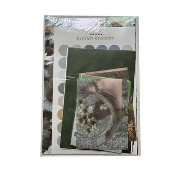 北歐復古風牆貼裝飾照片卡貼紙臥室藝術明信片裝飾DIY牆貼卡貼紙攝影道具 6 最佳銷售 北歐牆貼 - №1