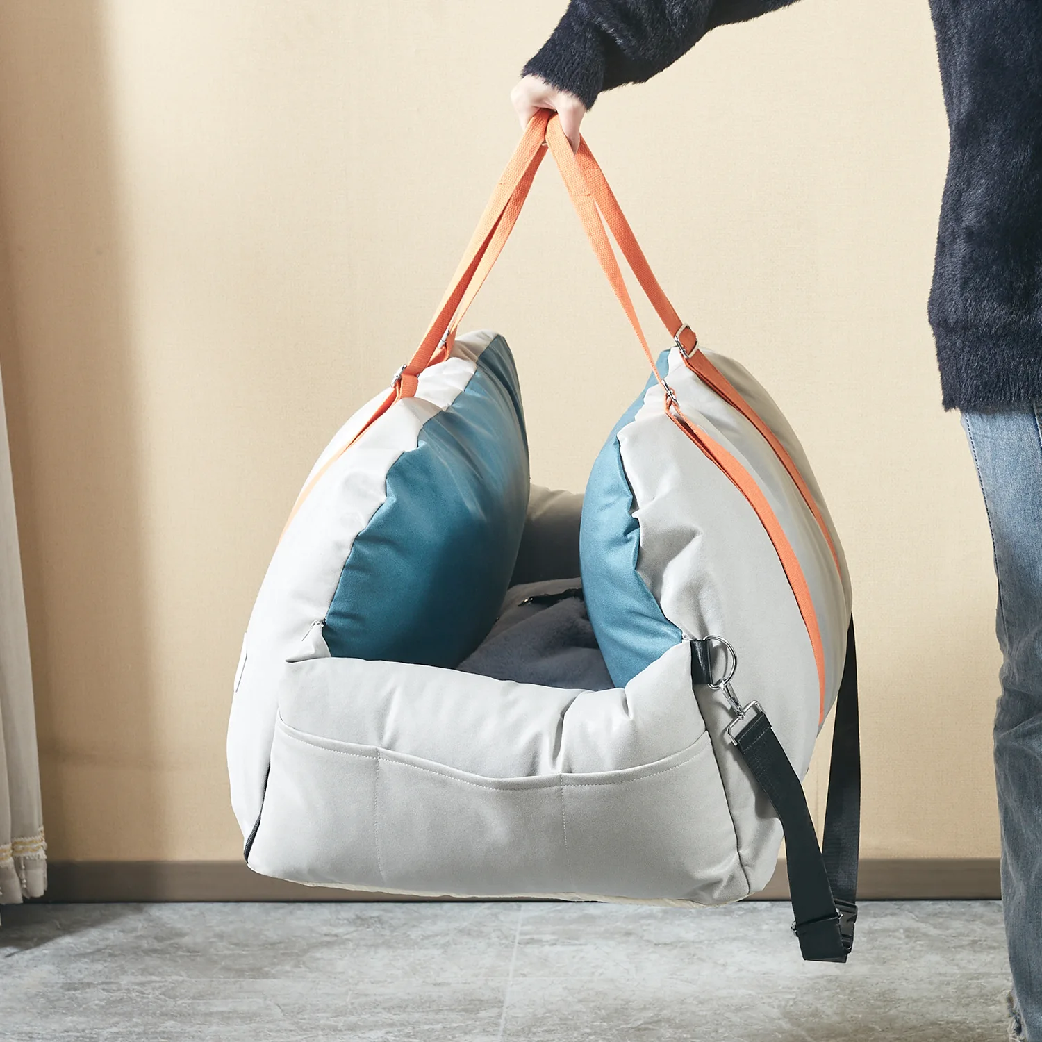 Best-selling car  waterproof and anti-fouling pet car seat cushion handbag pad portable car pet bag
