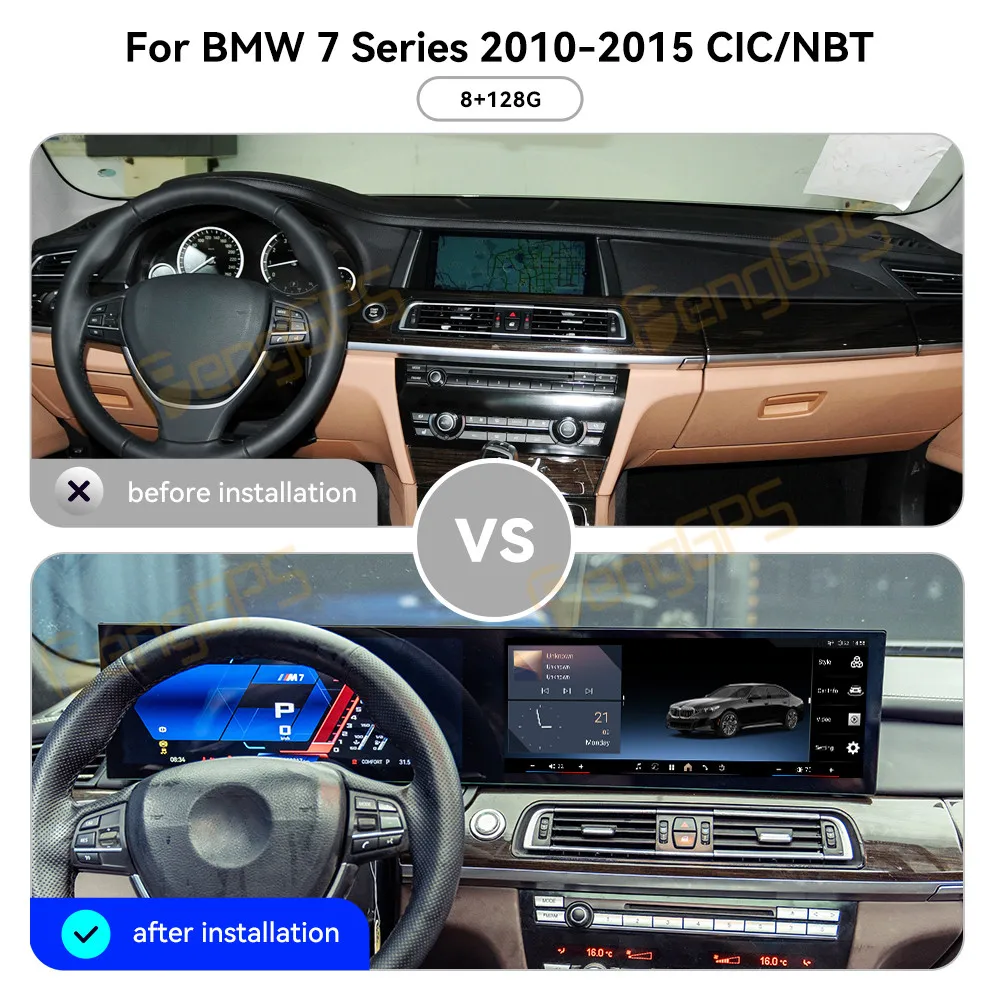 Touch Screen Car Radio For BMW 7 Series CIC NBT 2010-2015 Android GPS Automotive Multimedia Radio Stereo Receiver Head Unit