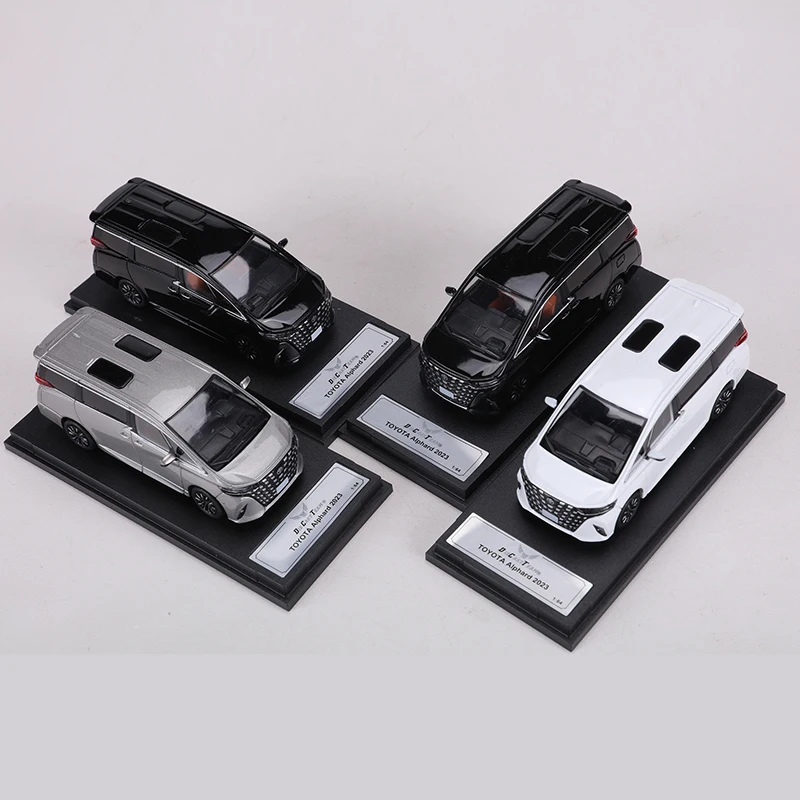 DCT 1/64 Toyota Alphard Samochód Metalowy Model Odlewany Ciśnieniowo Zabawki Prezent na Święta dla Dzieci Chłopców Przyjaciół Kolekcjonerskie Ozdoby