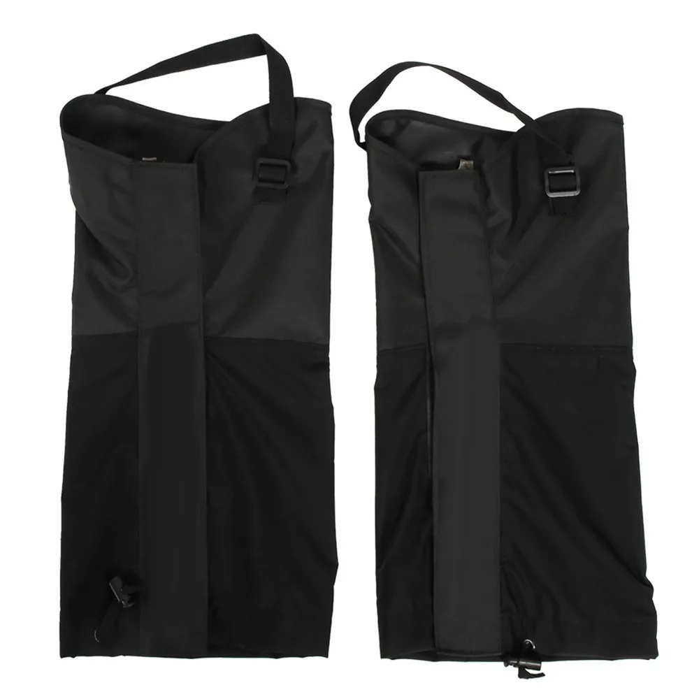 Lightweight Waterproof Leg Gaiters Wear-Proof Dirt-Proof Adjustable Gaiters Breathable Fabric Leg Protection Guard