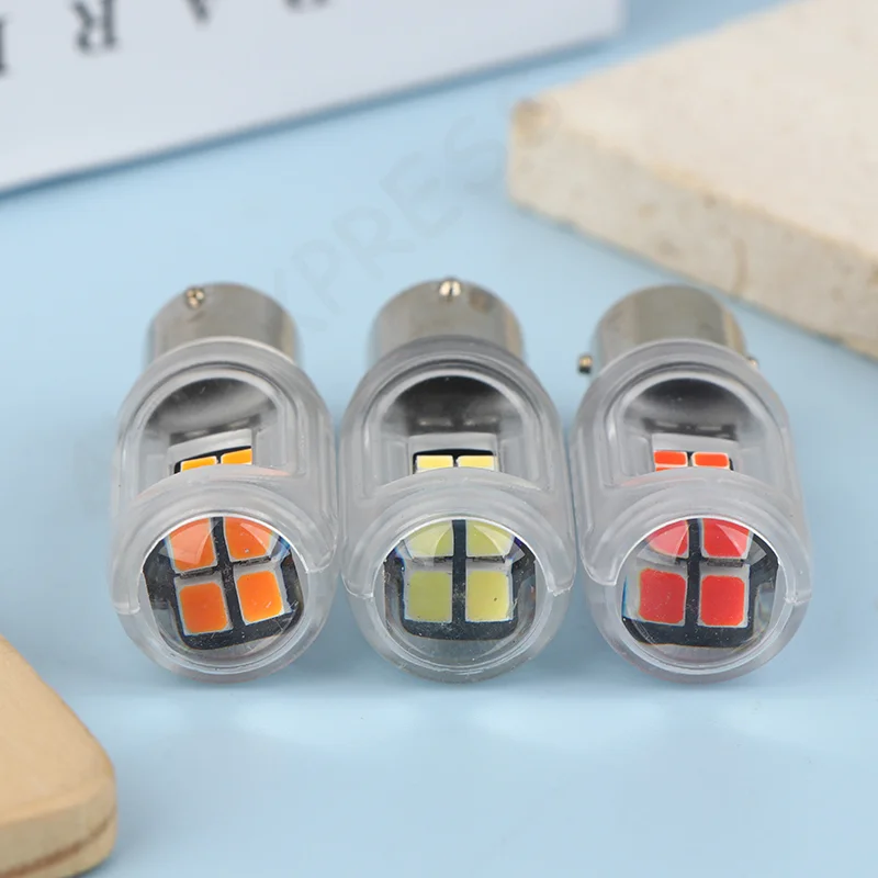 

1156/1157 LED LIGHT WITH HI-LOW BEAM - 16 CHIPS RED/WHITE TAIL LIGHT FOR VEHICLES