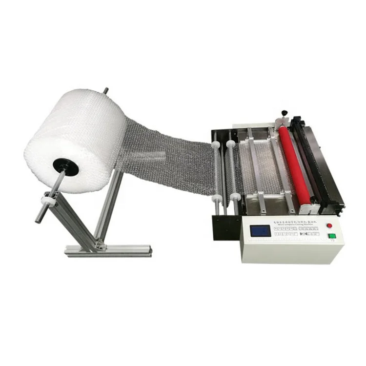 800mm Width End Screw Thread Garment Cutting Machine Knitted Hat Cutting Machine PVC PE Film Paper Cutter