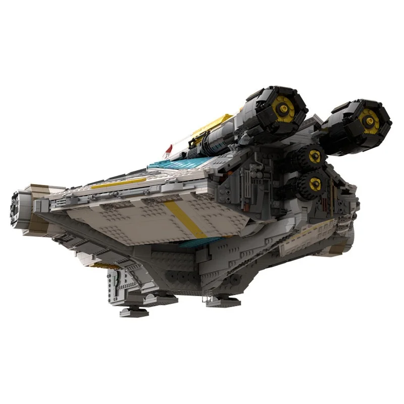 4712 قطعة MOC شبح في نهاية المطاف Playset نموذج باخرة بناء لعبة كتل العمارة لتقوم بها بنفسك فكرة هدية الكريسماس التعليم الطوب الاطفال #5