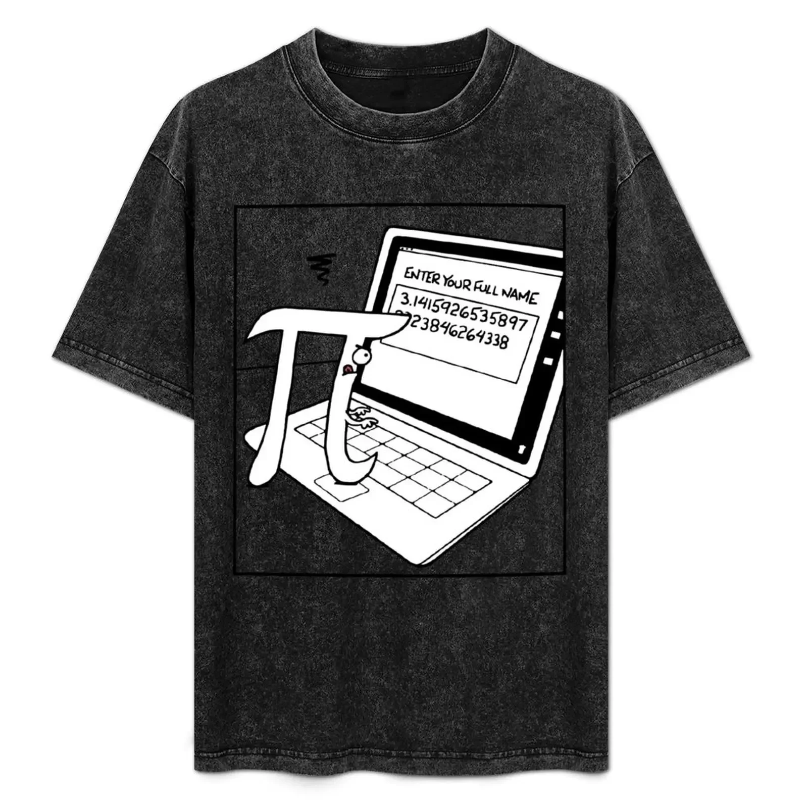 

Enter your full name, Funny Xkcd Pi Day T-Shirt Summer Print Short Sleeve Tee