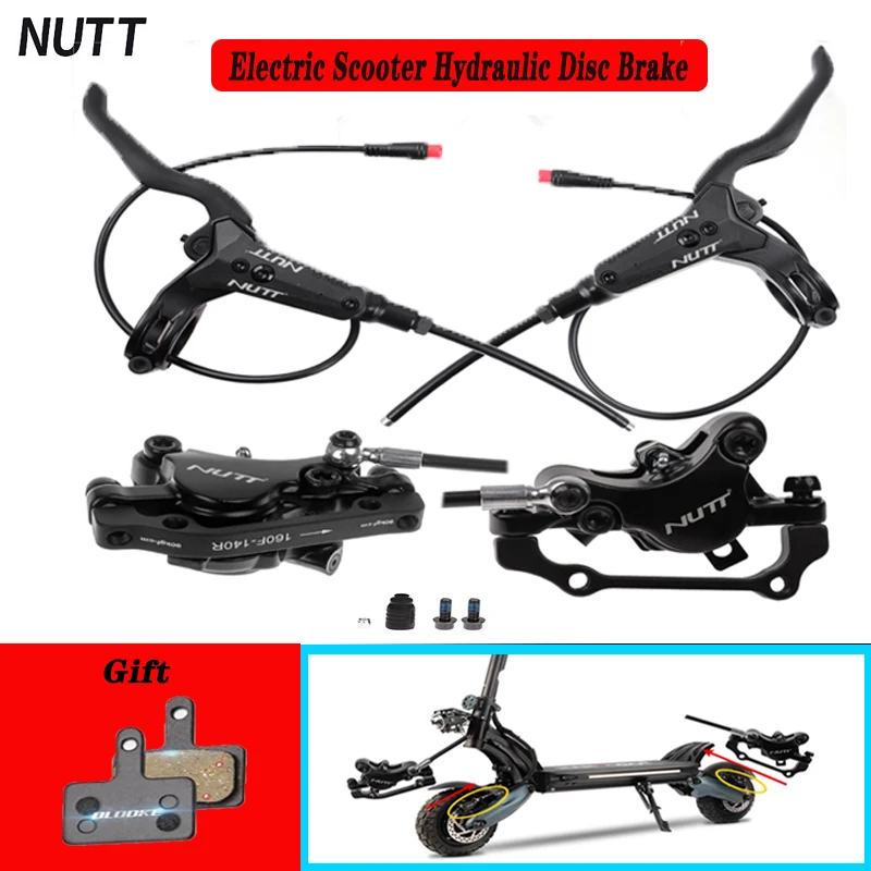 

For KUGOO KIRIN G2 PRO Electric Scooter Hydraulic Disc Brake 140 160 180mm Power-Off line Wire Langfeite L8 E-Scooter Parts