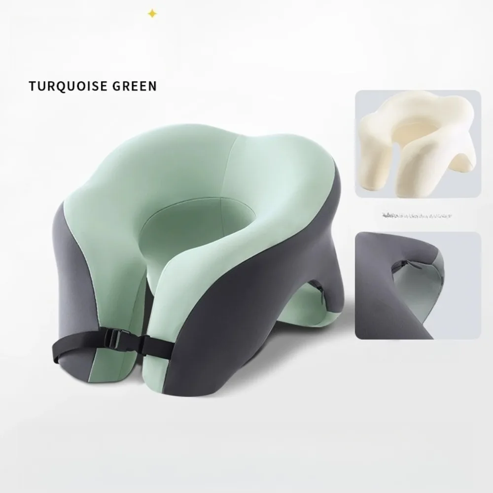 

Multi-Purpose Rebound U-Shaped Pillow Ergonomic Neck Support Ideal for Office Naps Students Car Rides and Airplane Travel