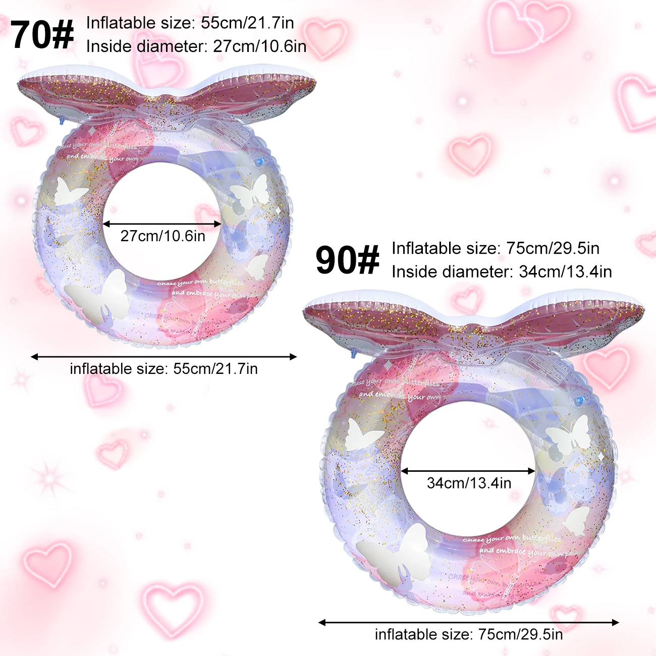 1 Pezzo Anello Gonfiabile a Coda di Sirena, Galleggiante per Piscina, Tubo da Nuoto per Adulti, Accessorio per Sport Acquatici Estivi