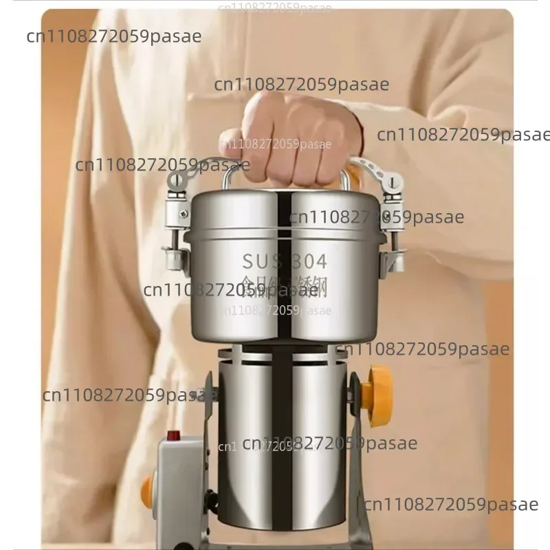 Electric Grinder Chinese Herbal Medicine Crusher Ultra-Fine Grinding Household Small Grains Dry Grinding Crushing Machine