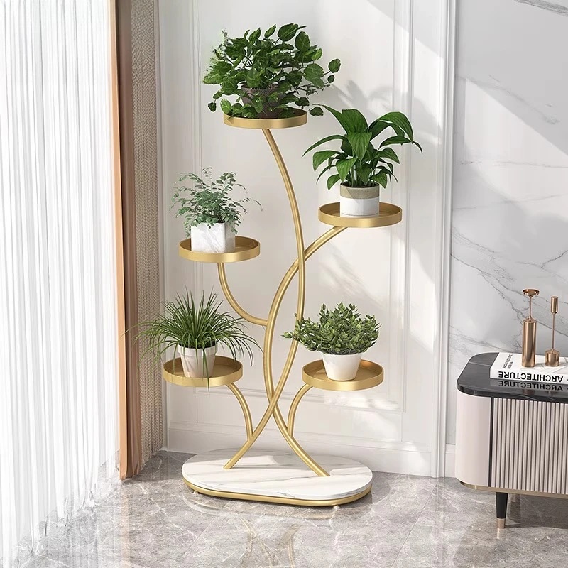 

Luxury Indoor Plant Shelf, Premium Living Room Organizer, Balcony Succulent Stand, Iron Flower Pot Display Rack