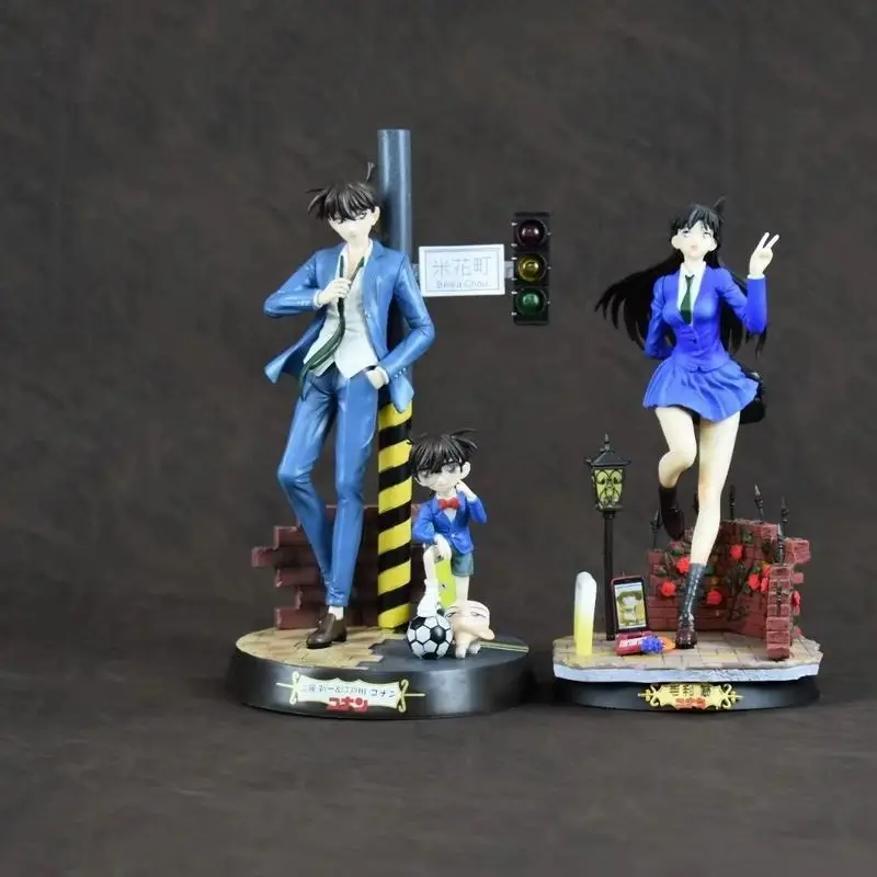 In Voorraad Anime Detective Conan Kudou Shinichi Figuur Jimmy Kudo Case Gesloten Anime Figuren Standbeeld Pvc Beeldje Model Speelgoed Geschenken