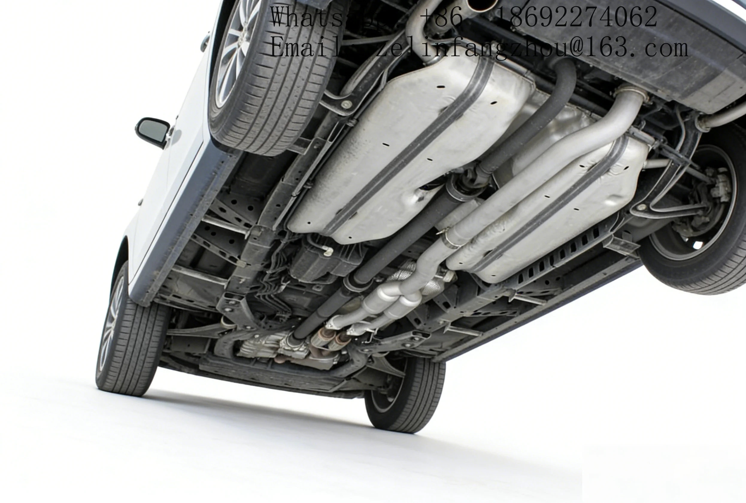 SS304 Valvetronic Catback Exhaust System For Cadillac SRX 3.0L 3.6L RES