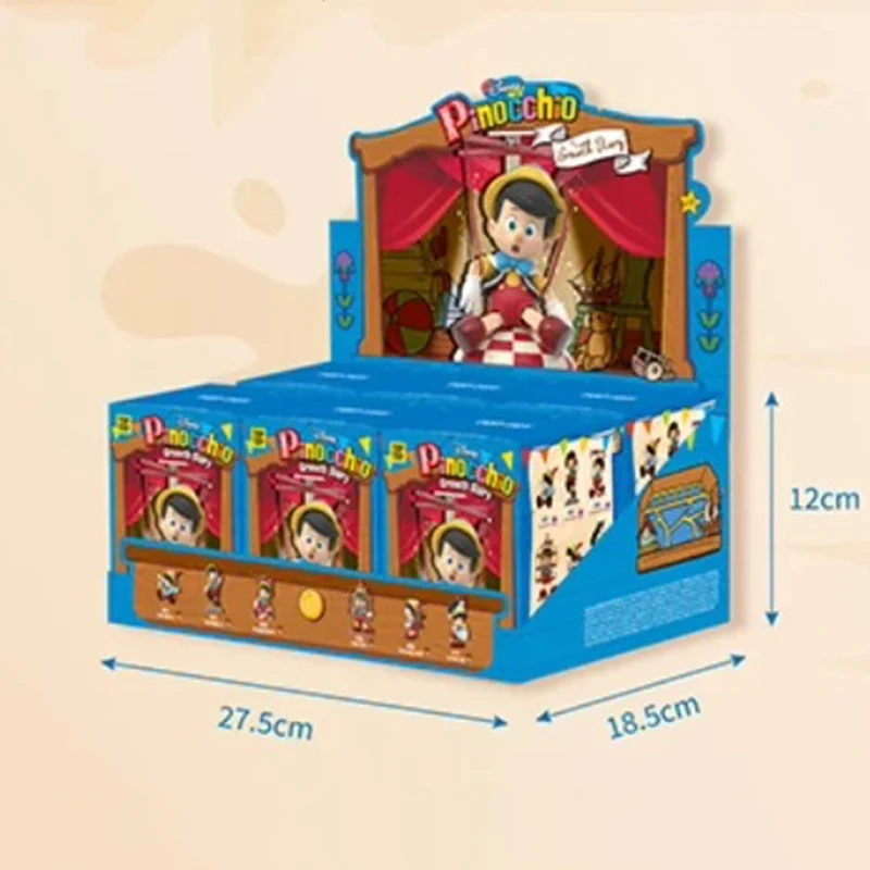 ديزني بينوكيو سلسلة مذكرات النمو تحصيل الشكل لطيف سطح المكتب الديكور هدية عيد ميلاد Toptoy العصرية صندوق أعمى اللعب #6
