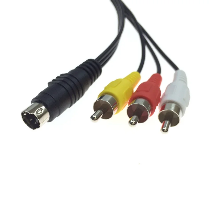 VGA męski na S-Video 3 RCA Jack żeński Kompozytowy adapter AV TV Out Konwerter Złącze Kabel wideo Laptop Karty wideo PC