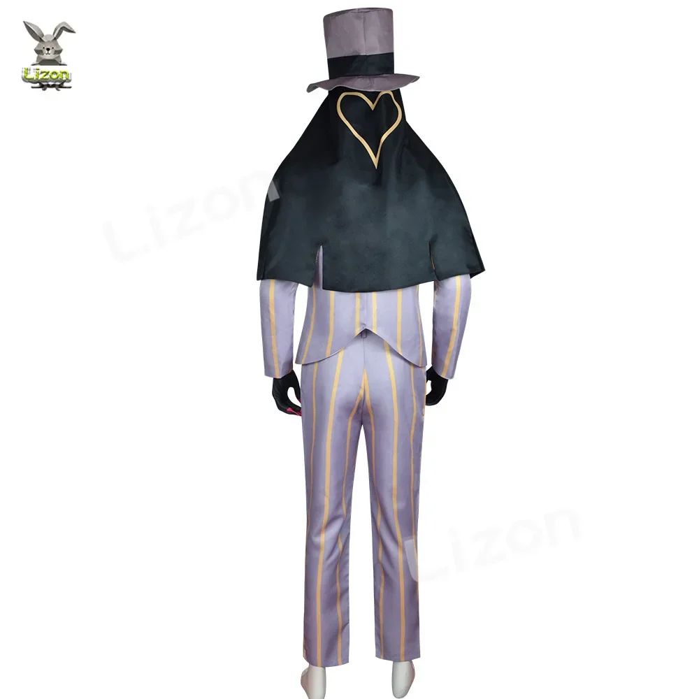 Anime Sir Pentious Cosplay Costumes Hat Bow Tie Pants Dress Outfit For Men Women Halloween Carnival Party Disguise Suit