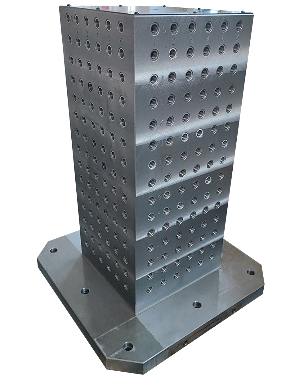 A-ONE Hmc CNC Machining Square Tooling Doubled Column Tombstone 3A-130002