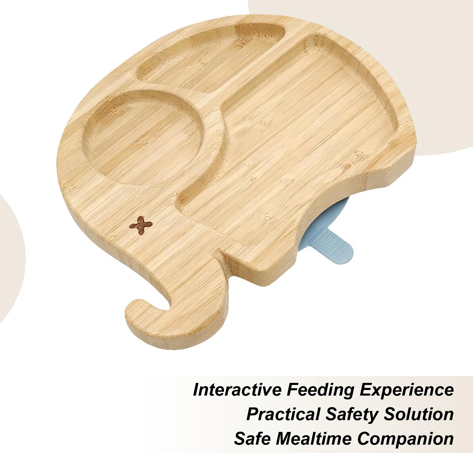 Kids Dinner Set Cartoon Divided Plate And Placemat Kit Cartoon Children Tableware Set For Camping Outdoor Dining Travel Party