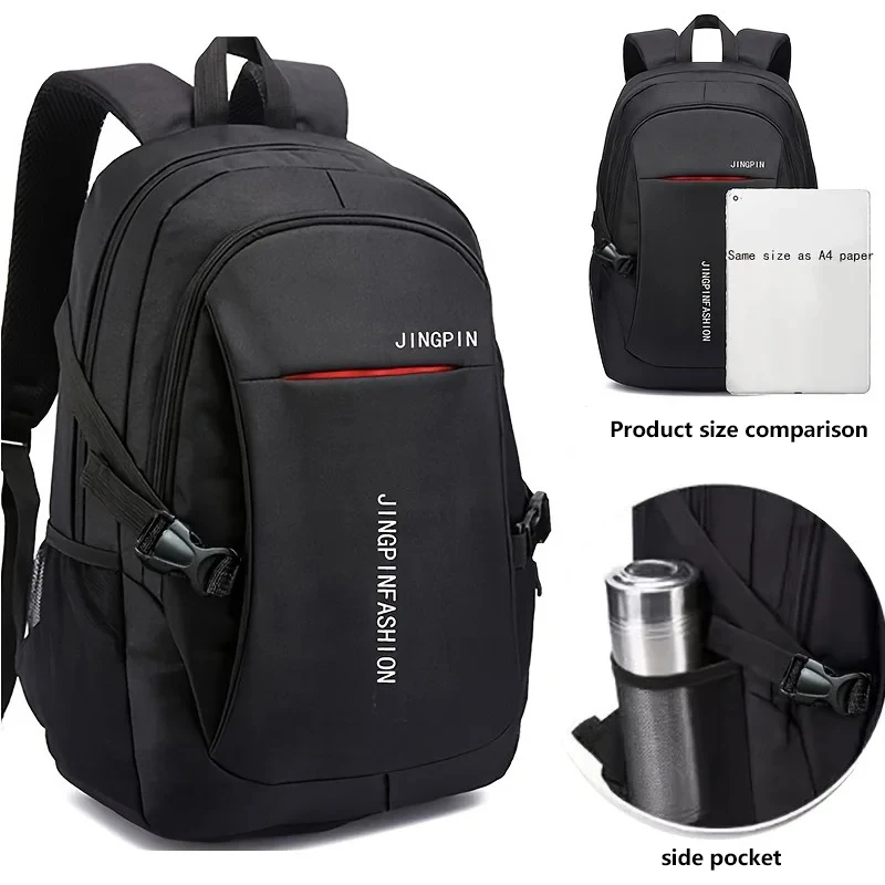 Men's Backpacks Oxford Waterproof Rucksack Business Computer Bag Casual Travel Backpack Senior High School Student Schoolbag
