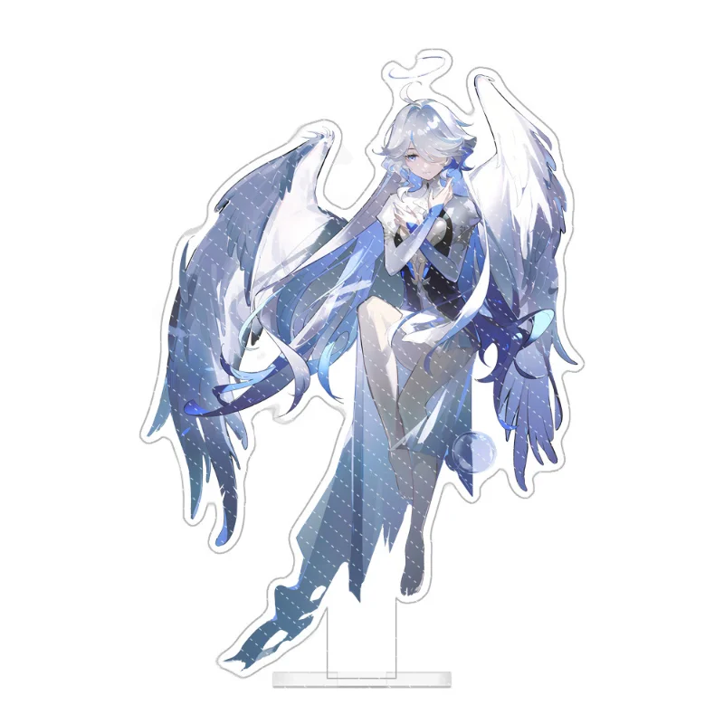 Raiden Shogun Kamisato Ayaka Limited Style Acrylic Stand Figure Bedroom Desktop Decoration Collectible Model Keychain