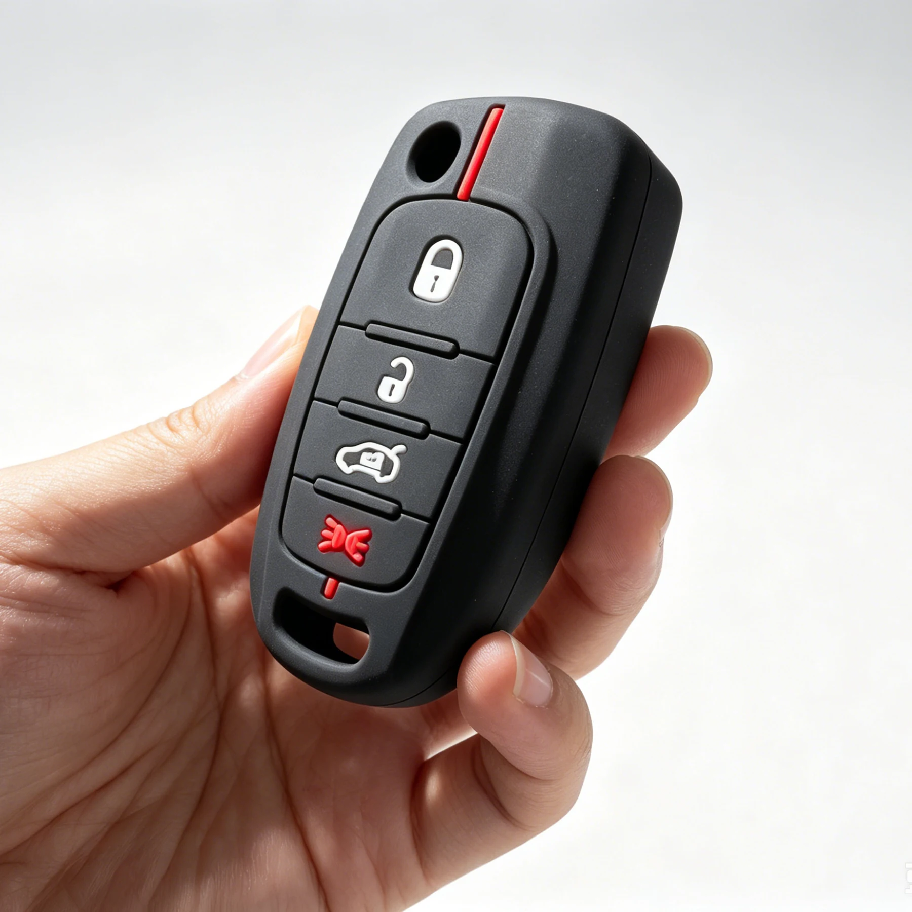Keychain Holder For Fiat Pulse Cronos 2023 Argo 2024 Toro  Press Manual Key Protector Key Case Fob Covers Set