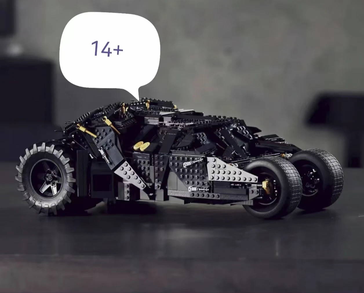 

2049 шт. стакан черный спортивный автомобиль совместимый 76240 строительные блоки кирпичи игрушка подарок на день рождения и Рождество