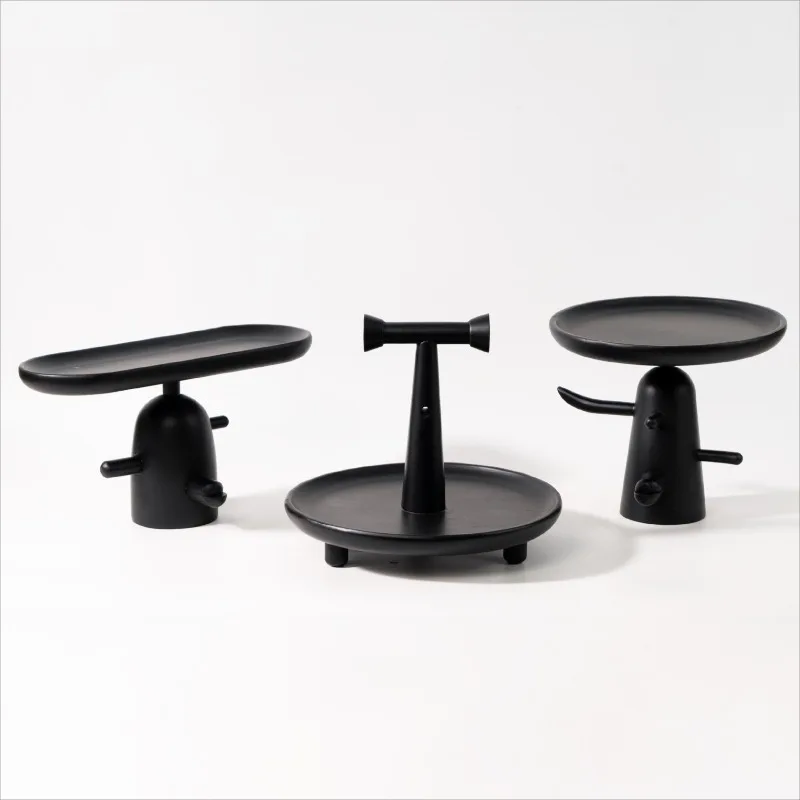 Modern Food Plates Home Decorations Tray Living Room Elegant Sugar Storage Tray Hospitality Service Fruit Presentation Tableware