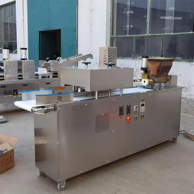 ماكينة تقطيع وتقسيم العجين الأوتوماتيكية التجارية بقوة 220 فولت لصنع البيتزا والخبز عالية الكفاءة للمطاعم