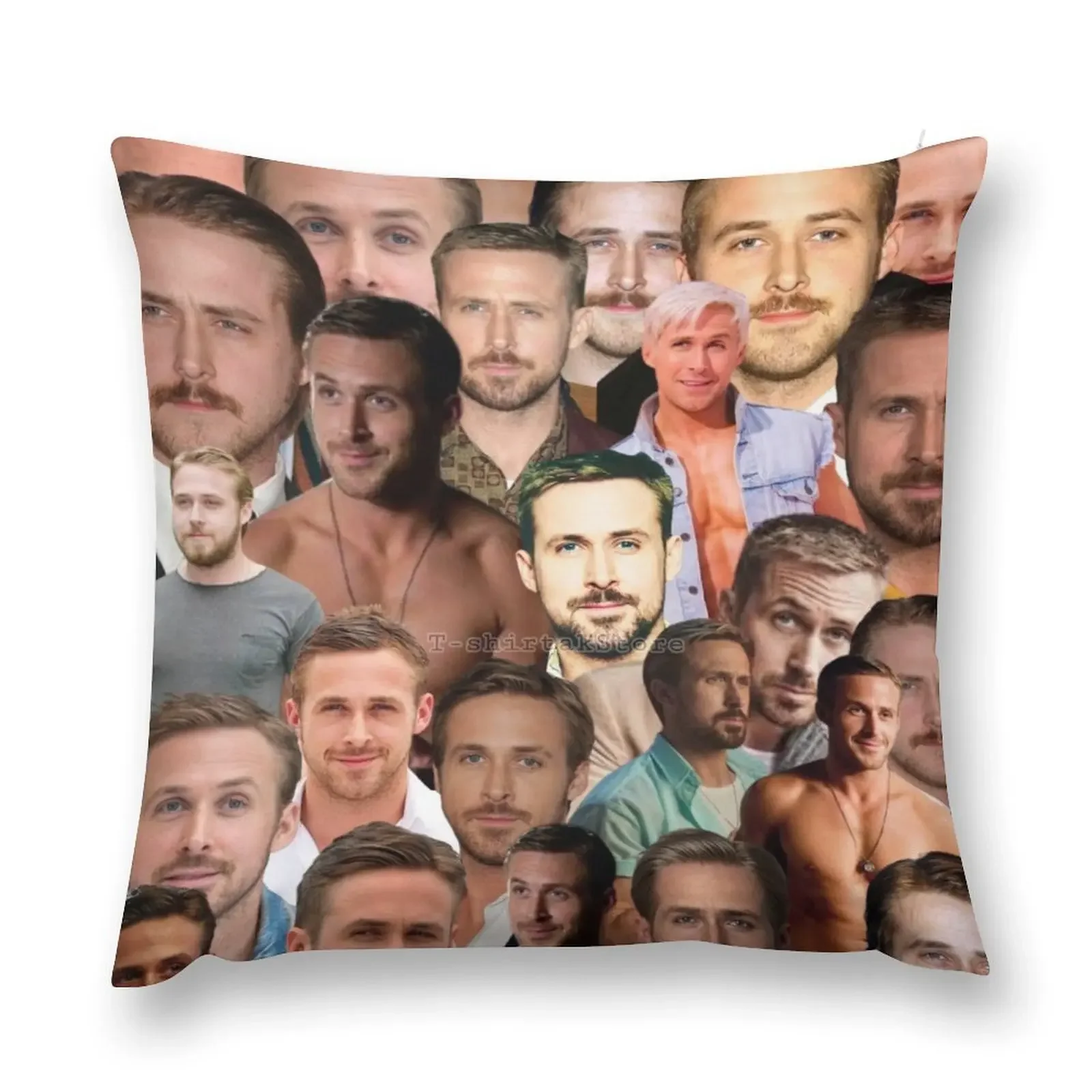 

Ryan Gosling Photo Collage Throw Pillow Pillow Case Christmas christmas decorations for home 2025 pillow