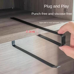 3497 Punch-free Kitchen Tissue Rack Cabinet Hanging Roll Paper Rack Storage Rack Special Paper Oil Absorbing Film Storage Rack