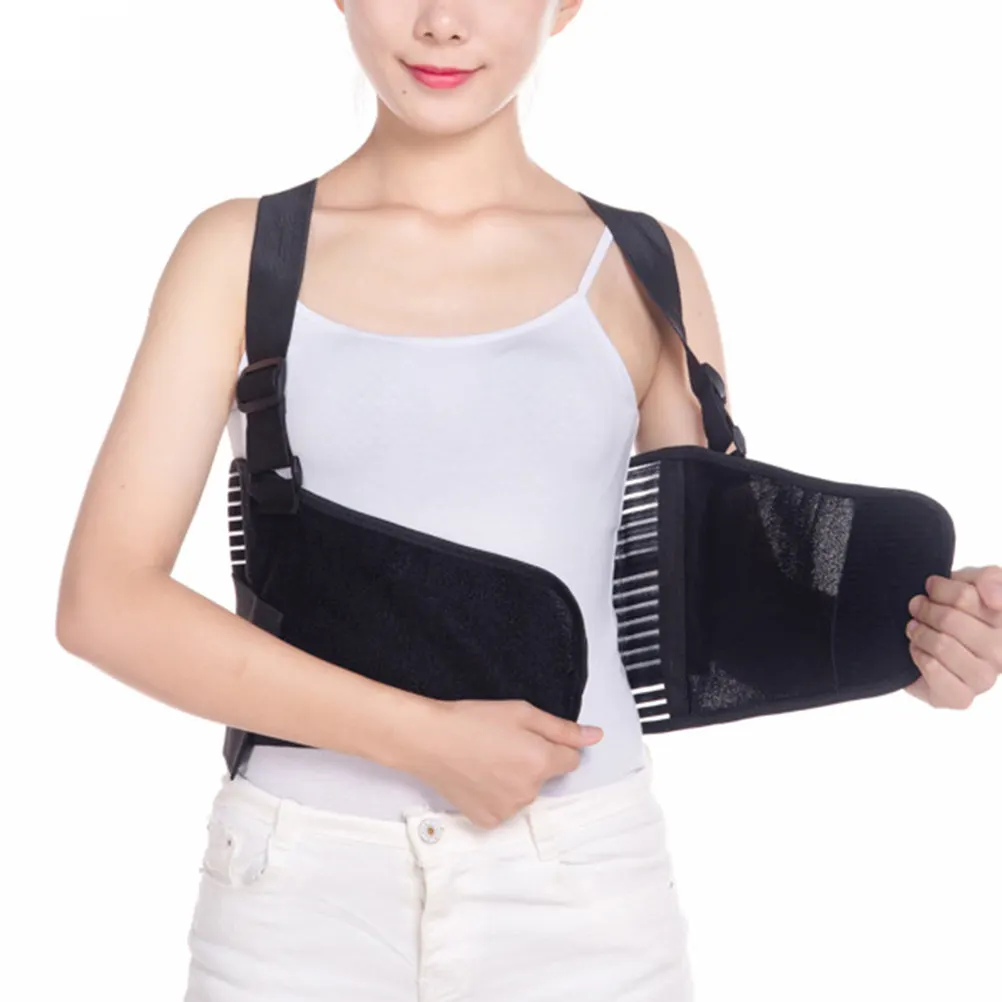 Rib Chest Support Brace Adjustable For Sternum Injuries Durable Breathable Fabric Broken Rib Brace Recovery Belt For Men Women