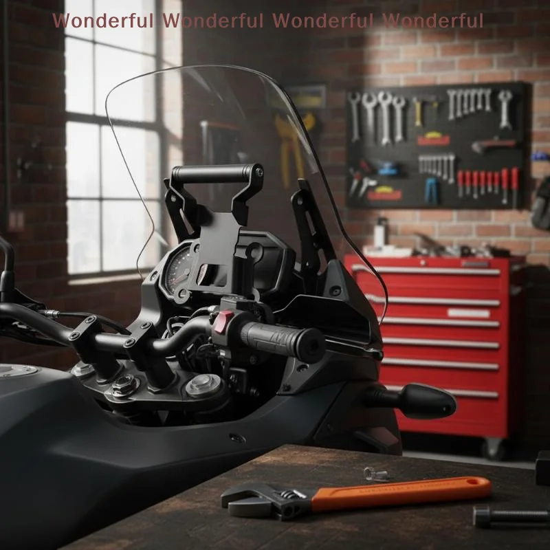 Durable Handlebar GPS Extension Mount for VOGE Valico 625 525 DSX Ideal for Outdoor Biking