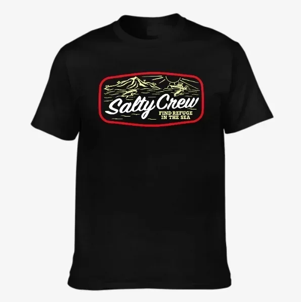 2024 NEW Mens Salty Crew T Shirt Short Sleeve Crew Neck