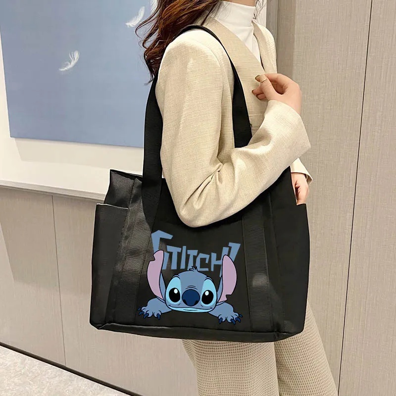 

Disney Stitch Women's Large Capcity Handbags Tote Bag for ladies Messenger Shoulder Bag Female Handbag Casual Crossbody Bags