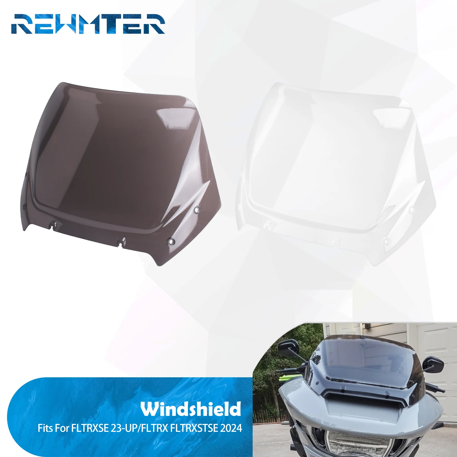 Motorcycle Upper Windscreen 12