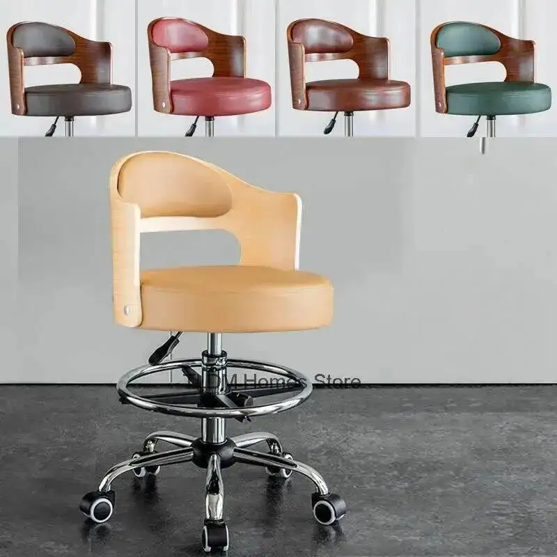 Light Household Back Chairs Nordic Luxury office Furniture Simple Computer Chair Comfortable Lifting Swivel Game Office Armchair